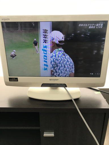 取引場所　南観音　K2106-081 液晶テレビ　シャープ/SHARP LC-20v5 白
