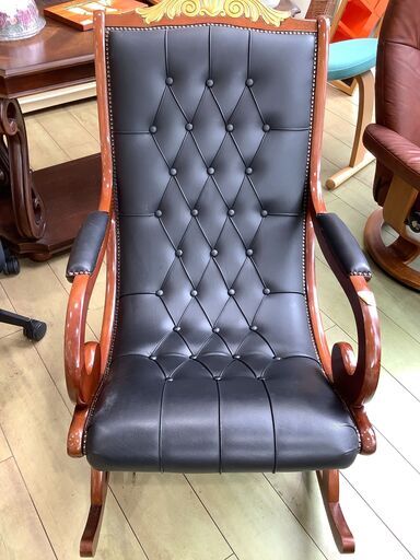 【トレファク花小金井店】ファシオ・シルバーノ/ロッキングチェア/レザー/中古家具/武蔵野市/小平市/小金井市/国分寺市/杉並区/買取/