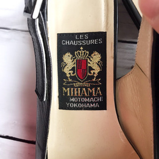 美品⭐︎横浜元町ミハマ✴︎バックベルトサンダル★23.0㎝の画像