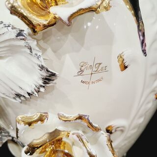 【愛品館市原店】gin Luxロココ調　飾花瓶 イタリア製の画像