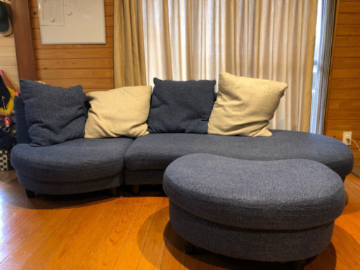 【きまりました】3pソファ　6/10まで　4,000円