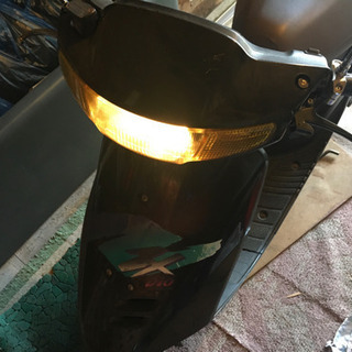 ［セル・キックにてエンジン始動・ジャンク品］後輪パンク　AF28...