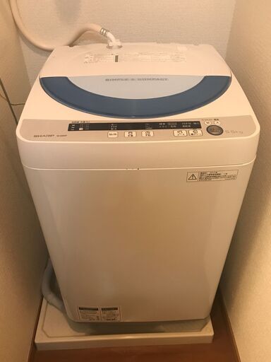 値下げ！！SHARP＿洗濯機 5.5kg＿ES-GE55P