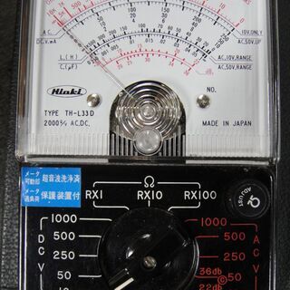   HIOKI 日置 マルチテスター  TH-L33D　電気計測　の画像