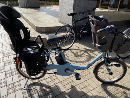 【お取引中】パナソニック電動自転車前後ろ子供乗せ⭐︎
