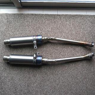 zz-r250用★ダンモト製チタンマフラー★バッフル付★