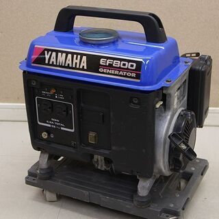 YAMAHA ヤマハ エンジン発電機 EF800B 作動確認済 (D4069arxY)