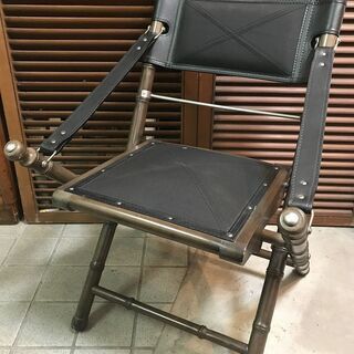 ■ioy0611■PRIZMIC&BRILL/プリズミック＆ブリル■フォールディングチェア■折りたたみ式/竹型フレーム/イス/椅子■