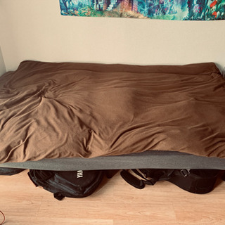 【再出品】ベッド　マットレス　シングル　布団一式