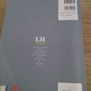 Lit ATOMIC  スコアブック　値下げしました！の画像