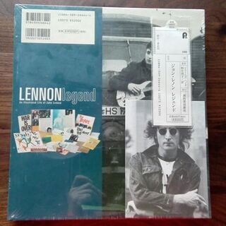 8月末で、処分します。ジョンレノン　レジェンド　CDなどお宝セットの大型本　未開封です❗の画像