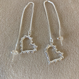 チェーンピアスシルバー925