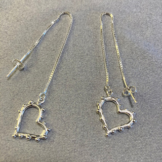 チェーンピアスシルバー925の画像