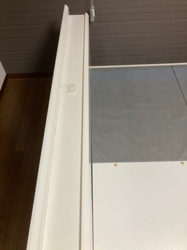ダブルベッドフレーム　引き出し付き