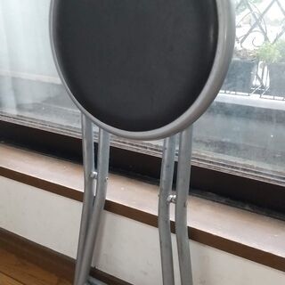 【あげます】折り畳み式スツールの画像