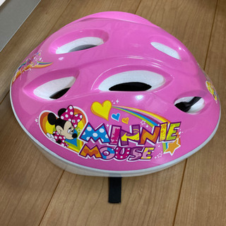 さらに値下げ　ディズニー　ミニー　ヘルメット　4〜8歳　53〜57㎝