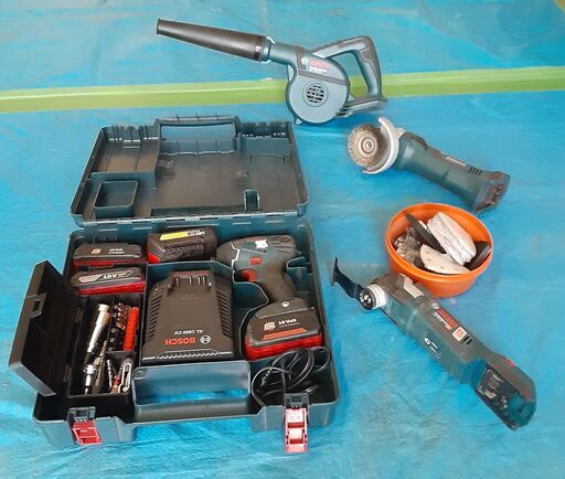 決まりました　お話し中　９日まで　BOSCH  Pro バッテリーツール4点セット