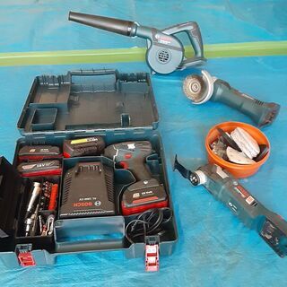 決まりました　お話し中　９日まで　BOSCH  Pro バッテリーツール4点セット