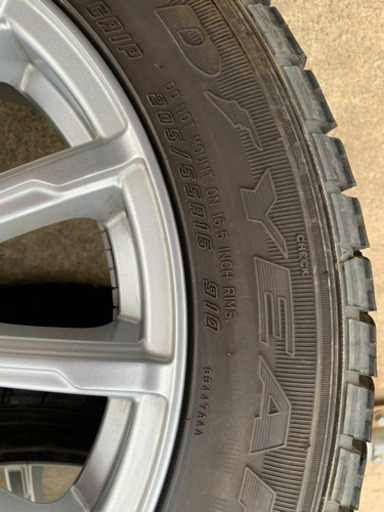 205/55R16インチアルミスタッドレスタイヤセット