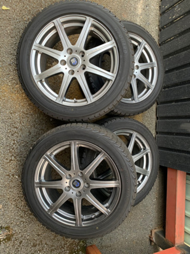 215/50R17インチアルミスタッドレスタイヤセット