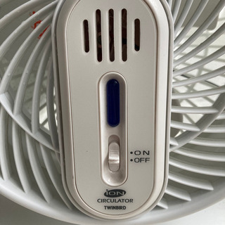 『受け渡し者決定済み』サーキュレーター ツインバード マイナスイオン発生装置の画像
