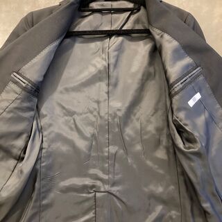 【美品】ジャケット（ブラック／9号／スーツセレクト／シングル／リクルートOK）の画像