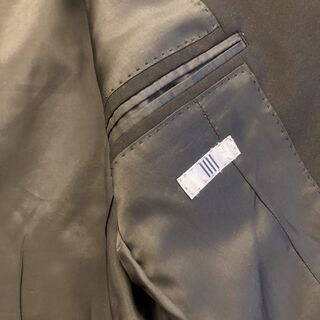 【美品】ジャケット（ブラック／9号／スーツセレクト／シングル／リクルートOK）の画像