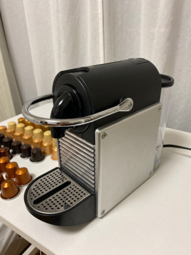 【受付終了】ネスプレッソ　コーヒーマシン　カセット45個つき