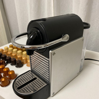 【受付終了】ネスプレッソ コーヒーマシン カセット45個つき
