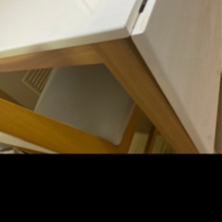 お取り置き中　ダイニングテーブル、椅子2脚セットの画像