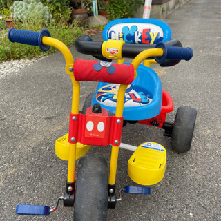 ミッキの三輪車