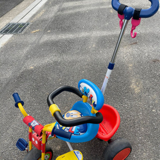 ミッキの三輪車の画像