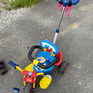 ミッキの三輪車の画像