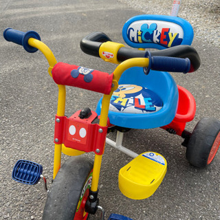 ミッキの三輪車の画像