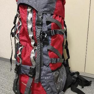 登山用リュック　80㍑　テント泊登山等に！