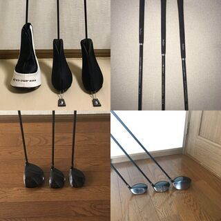 (交渉中)レフティ(左利き用)　中古ゴルフドライバー・3W・5W...