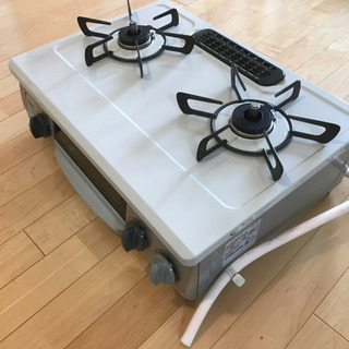 2020年製　リンナイ ガスコンロ RT34NJH7S 左強火力　都市ガス用の画像