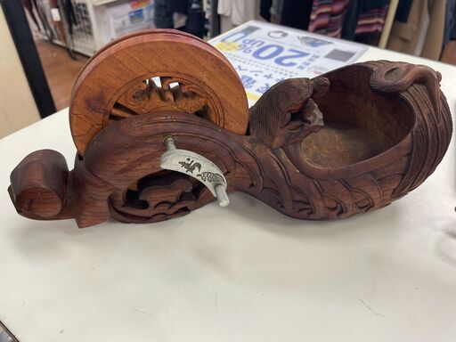 墨壺　壺静 作　亀鶴