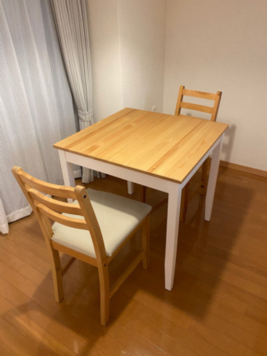 美品・使用半年】IKEAダイニングセット