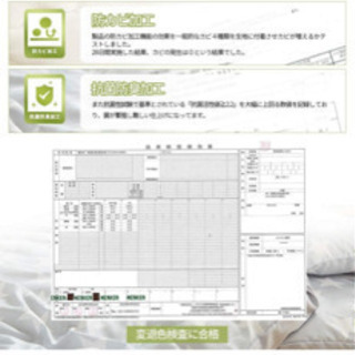 新品 シングル 抗菌 防臭 防カビ ふとん、シーツ3点セット(敷ふとん、マクラ無し)の画像
