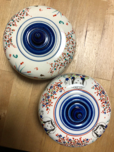 ペルシア色絵　陶器　入れ物