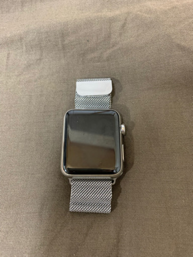 値下！美品　Apple Watch 42mm ステンレススチール