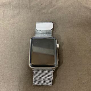 値下！美品　Apple Watch 42mm ステンレススチール