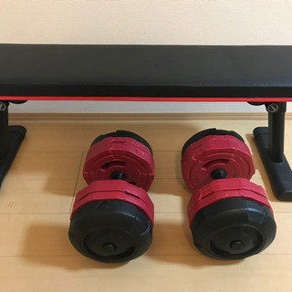 フラットベンチ 折りたたみ式トレーニング器具の画像
