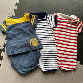 70半袖ローパース3つセットの画像