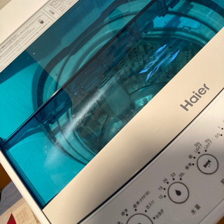 Haier洗濯機　2019年製　自宅まで取りに来てくれる方の画像