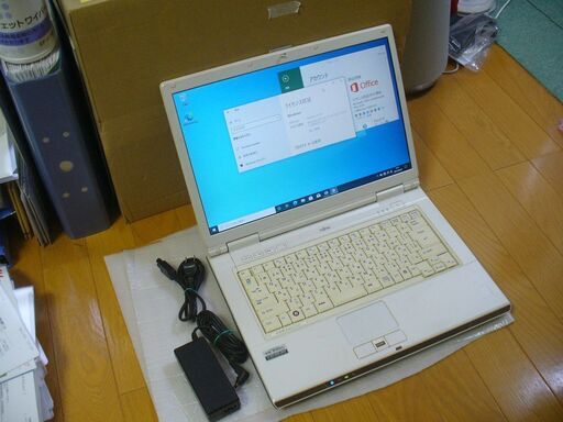 ©発送可！！ 富士通製 Windows 10 Pro / Office 2016 Professional インストール済（ライセンス認証済） 15.4インチワイド ノートPC©