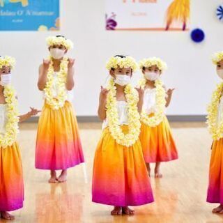 🌴千葉市美浜区🌴こども夏休み短期フラレッスンの画像