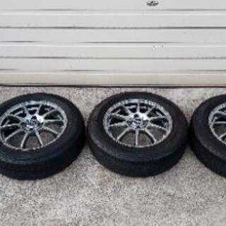 A-TECH SCHNEDER　15インチ　5.5J +45　PCD100 4H　185/65/R15 
