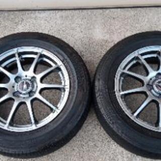 A-TECH SCHNEDER　15インチ　5.5J +45　PCD100 4H　185/65/R15 